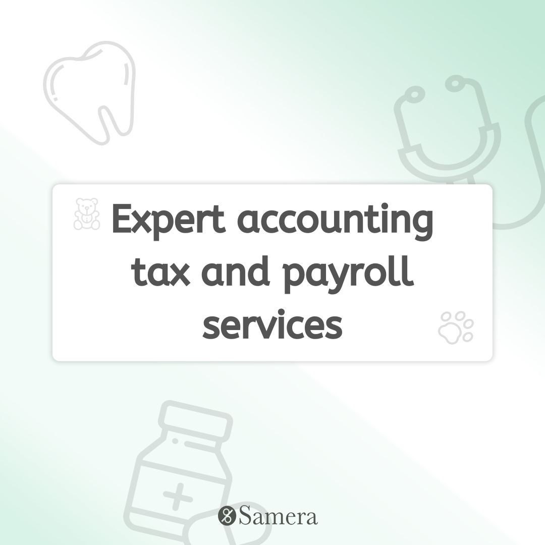 Expert accounting tax and payroll services