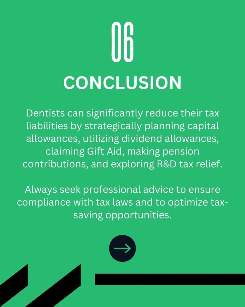 tax saving strategies for dentist 6