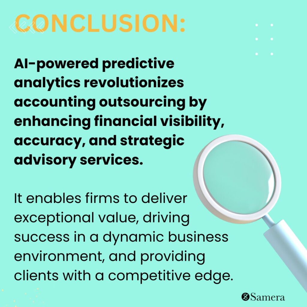 Predictive analysis and accounting