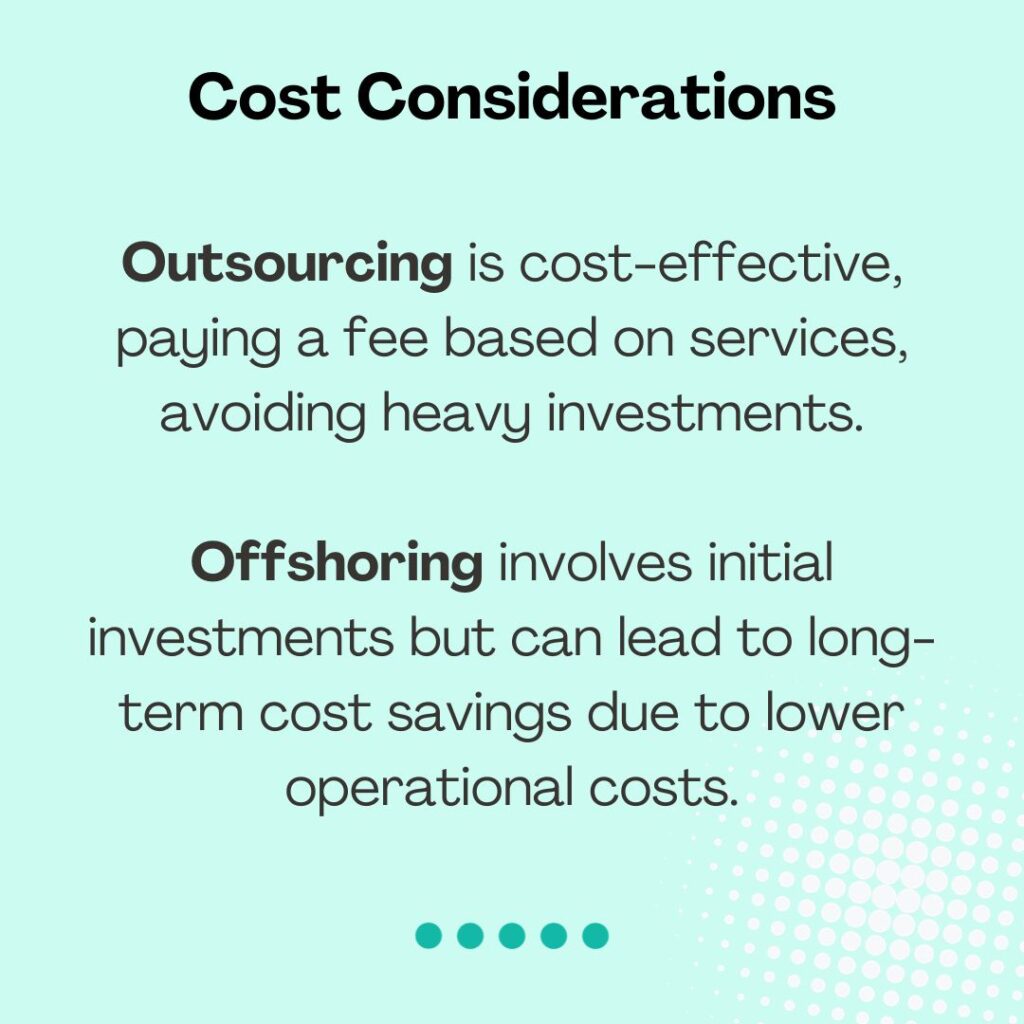 outsourcing vs offshoring