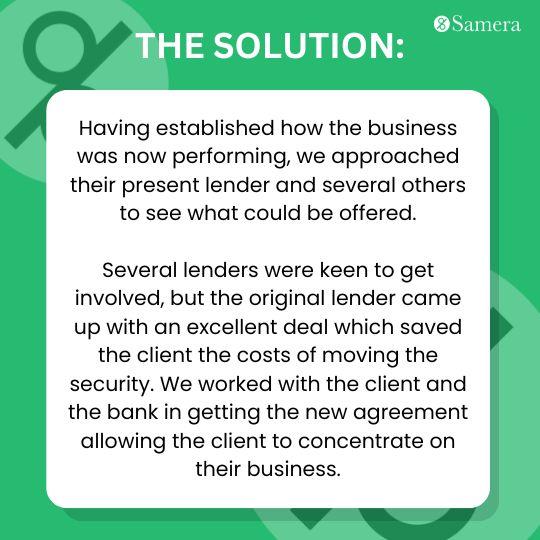 Secured competitive offer from original lender, saving client on fees and streamlining process.