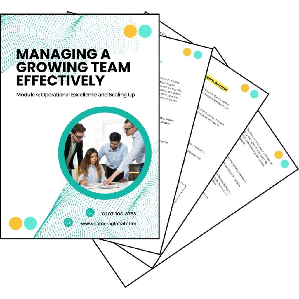 Managing a growing team effectively