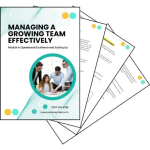 Managing a growing team effectively